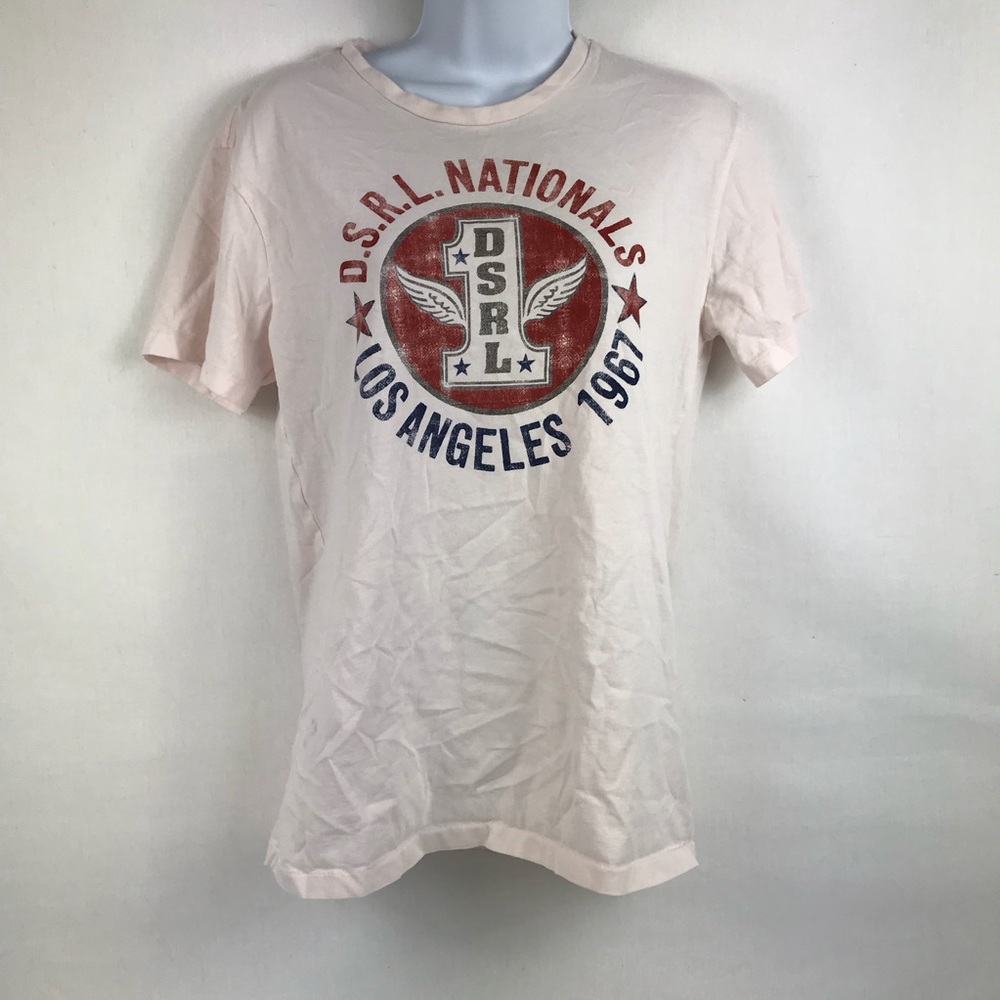 Ralph Lauren Denim & Supply Graphic Tee Sz SM